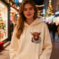 🎅CHRISTMAS SALE 50% OFF!!🎁🐄Cute Highland Cow Cozy Fleece-Lined Hooded Sweatshirt