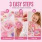 🎨New Arrival 50% OFF! 🐱DIY Fried Ice Squishy Toy Kit with Cat Claw Design for Kids