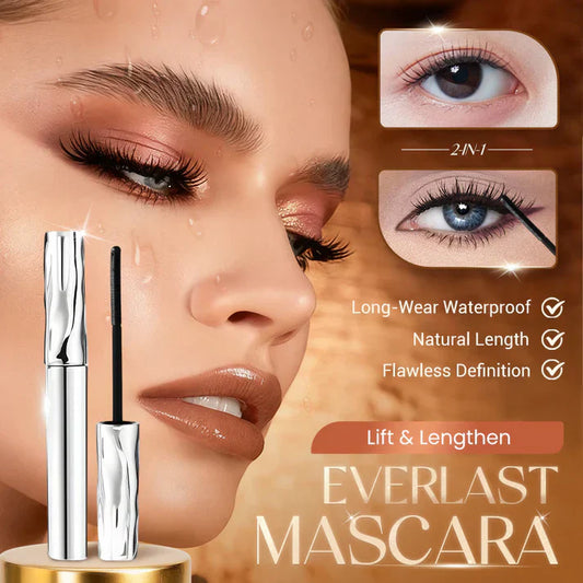 🥳Buy 1 Get 1 Free💞50K+ SOLD!👁️✨All-Day Beautiful Lashes, Smudge-Proof! Waterproof Fiber Mascara for Natural Volume💖