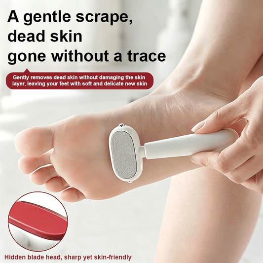 🏆LAST DAY BUY 1 GET 1 FREE🔥🪨 Multifunctional Foot Grinder Dead Skin Remover Hidden Blade Camping Sharpening Stone 🩴