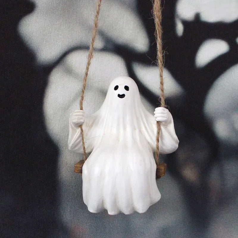 (🎃Early Halloween Promotion🎃 Buy 1 Get 1 Free)Halloween Cute Swing Ghost-2