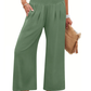 🎉Hot Sale 60% OFF🌸Women's High-Waisted Straight-Leg Linen Cropped Pants