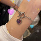 ✨ Today Only 50% OFF! £5.99 💖 Temperature Sensitive Heart Necklace & Bracelet – Magic Color Change & Easy Wear, ideal for casual looks, parties, birthdays & anniversaries 🎉