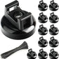 Heavy-Duty Magnetic Cable Tie Mounts – 10 Pack