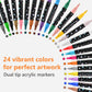 🎄Christmas Gifts 70% OFFF💝Special Price:£7.99!!✨🎁Dual-Tip Glitter Marker Pen