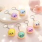🔥🎁LAST DAY 70% OFF🔥Cute Dumpling Pressable Fidget Keychain - touch sensing light