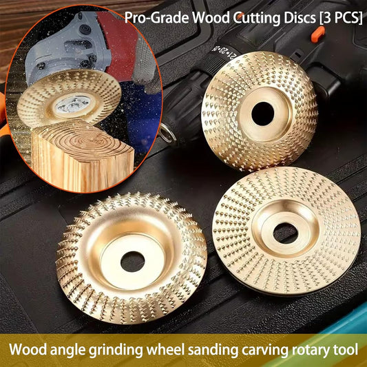 🥳2026 HOT SALE🥳 50% OFF! 🔥🛠️3PCS Wood Carving Disc Set