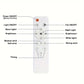 🏆 Last Day Special Price £15.99!!🔥SmartBreez™ 40W LED Ceiling Fan Light – 20.5” Ultra-Quiet with Remote 🎯 | E27 + FREE B22 Adapter 🔌 | For Bedroom 😴, Kitchen 👩‍🍳 & Garage 🛠️ – UK Ready! 🇬🇧