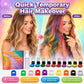 🎉🔥Last Day 50% OFF - 🌈12-Color Temporary Hair Chalk Applicator Set