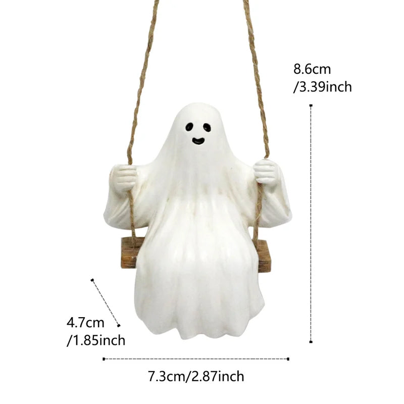 (🎃Early Halloween Promotion🎃 Buy 1 Get 1 Free)Halloween Cute Swing Ghost-4