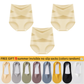 💖Last Day-Buy 1 Get 3 PacksSize High-Waist Cross Tummy Control Panties🎁Free socks Today💖Plus-!!