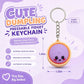 🔥🎁LAST DAY 70% OFF🔥Cute Dumpling Pressable Fidget Keychain - touch sensing light