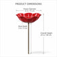 💖🎁2026 Hot Sale 50% Off🌺Handmade Metal Flower Garden Stake🐦