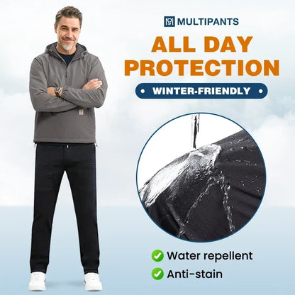 🏆👖LAST DAY SALE 60% OFF⚡50K+ SOLD💕MultiPants – High Stretch Multi-pocket Durable Cargo Pants✨