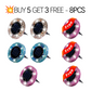 ⏳LAST DAY BUY 3 GET 1 FREE!!💎🌟Solara™ Solar Outdoor Mosaic Disk Lights – Waterproof Decorative LED Pathway Garden Lights, Auto-On at Dusk, No Wiring Needed