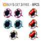 ⏳LAST DAY BUY 3 GET 1 FREE!!💎🌟Solara™ Solar Outdoor Mosaic Disk Lights – Waterproof Decorative LED Pathway Garden Lights, Auto-On at Dusk, No Wiring Needed