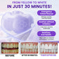 Limited sale💖Buy 1 get 1 free🎉  Purple Teeth Whitening Strips⚡The 30-Minute White Rescue