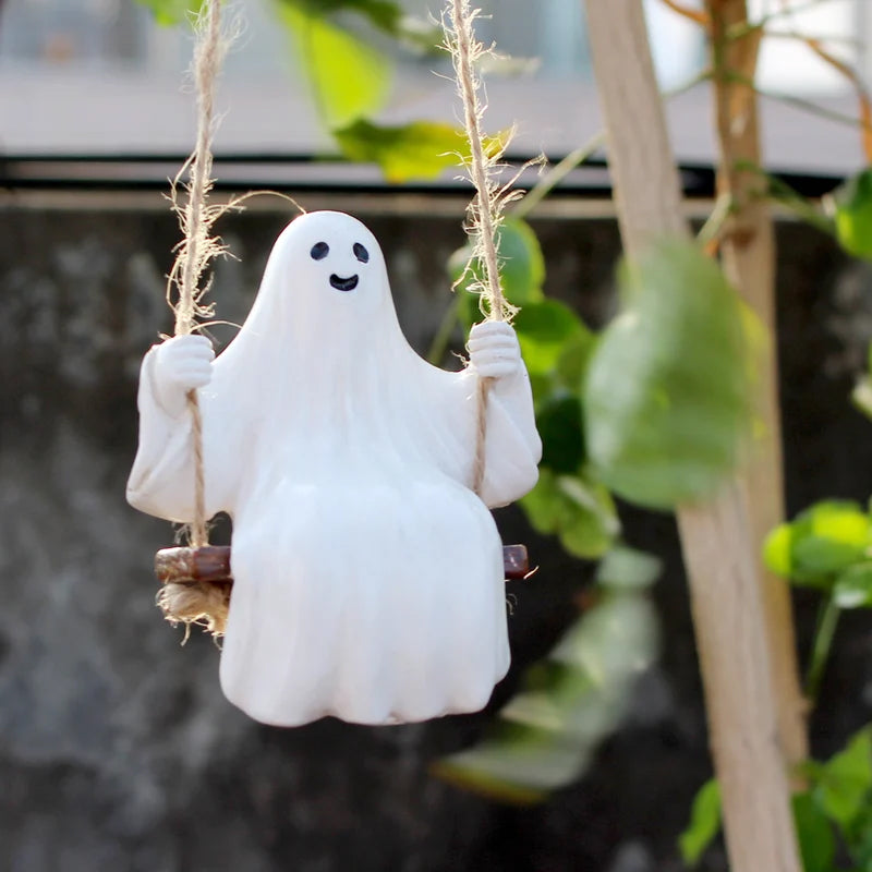 (🎃Early Halloween Promotion🎃 Buy 1 Get 1 Free)Halloween Cute Swing Ghost-6