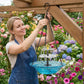 ✨2026 Spring special offer 80% off-🐦Solar Cascade Hanging Bird Bath Fountain