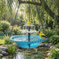 ✨2026 Spring special offer 80% off-🐦Solar Cascade Hanging Bird Bath Fountain