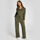 📢📢50% OFF !!!⏰Women's 2 Piece Sets Outfits Casual Long Sleeve Sweatsuits Sets