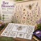 🔥Last Day 50% OFF - 🌿Garden Bloom Wall Stencil Kit | DIY Garden Painting Templates for Every Space