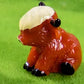🐂🥚Easter Egg Hunt Alternative: Mini Highland Cow Figurines for Hide & Seek - Adorable Resin Cow Decorations for Party Favors, Easter Basket Stuffers & Home Decor💕