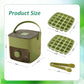 🥳2026 HOT SALE 50% OFF! 🥳💞50K+ SOLD!💥🥤🧊 Ice Cube Maker with Storage – 48 cubes at once, leak‑proof lid
