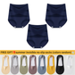 💖Last Day-Buy 1 Get 3 PacksSize High-Waist Cross Tummy Control Panties🎁Free socks Today💖Plus-!!