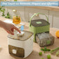 🥳2026 HOT SALE 50% OFF! 🥳💞50K+ SOLD!💥🥤🧊 Ice Cube Maker with Storage – 48 cubes at once, leak‑proof lid
