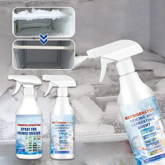 🏆Last Day Promotion 49% OFF🔥🧊Defrosting Spray for Fridge Freezer|❄️ Multi-Purpose Fridge Freezer Defrost Spray ✨ Quick Melting Ice Remover for Home Kitchen