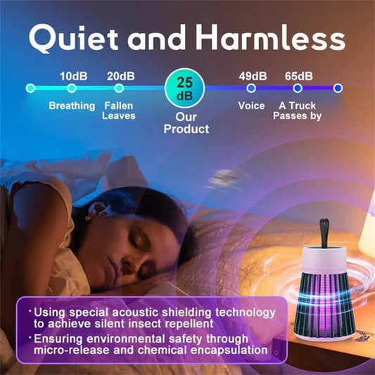 🔥Hot Sale🔥USB/Rechargeable Mosquito & Fly Trap Lamp