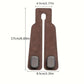 🥳2026 HOT SALE🥳💞50K+ SOLD!🍃🔥🚗Car Seat Back Alcantara Storage Hook - 💥Double Hook Holder for Convenient Storage