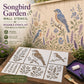🔥Last Day 50% OFF - 🌿Garden Bloom Wall Stencil Kit | DIY Garden Painting Templates for Every Space