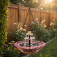 ✨2026 Spring special offer 80% off-🐦Solar Cascade Hanging Bird Bath Fountain