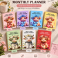 ⏰📅 LAST DAY SALE ONLY￡6.99!! 🐮 2026-2030 Calendar   - From January 2026 to December 2030, 5-year calendar, cartoon Highland cow themed cover design, annual calendar planning, month labels, 60-month calendar