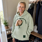 2026 A must-have for pet lovers 🐾 Cozy Fleece Pet Bonding Pouch Hoodie – Warm & Supportive Small Pet Carrier Clothing