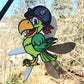 🏆Last Day Promotion 49% OFF🐦🐿️Cute Animal Whirl – Handmade Wooden Wind Spinner 🌬️ | 🌿Garden & Patio Hanging Decor✨