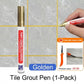 🏆Last Day Promotion 49% OFF🖌️ Anti-Mould & Waterproof Joint Pen for Ceramic Tiles! 🧱Versatile & multi-use⚒️，great for tombstone marking🪦, car paint repairs🚗 and tyre art painting🚙✨