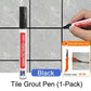 🏆Last Day Promotion 49% OFF🖌️ Anti-Mould & Waterproof Joint Pen for Ceramic Tiles! 🧱Versatile & multi-use⚒️，great for tombstone marking🪦, car paint repairs🚗 and tyre art painting🚙✨