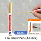 🏆Last Day Promotion 49% OFF🖌️ Anti-Mould & Waterproof Joint Pen for Ceramic Tiles! 🧱Versatile & multi-use⚒️，great for tombstone marking🪦, car paint repairs🚗 and tyre art painting🚙✨
