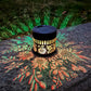 🔥This Week's Special Price ￡8.99 !!!🌞💡Solar Mandala Wall Light Outdoor Garden Fence Projector Lamp Patio Ambient Decor✨