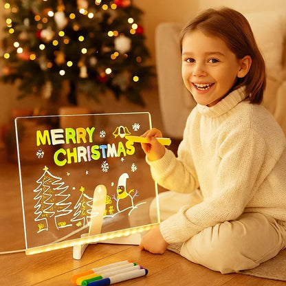 ⏳🎨LAST DAY SALE – ONLY ￡9.99‼️Luminous Led Drawing Board For Children✨