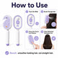 💖LAST DAY SALE ONLY ￡9.9!!💖ProGlide™🇬🇧 Scalp Massager Comb 💆‍♀️ – Self-Cleaning 🧼, Tangle-Free ✂️ & Frizz-Control Hair Brush with Soothing Mist Spray 💨✨ | Perfect for Dry, Brittle Hair 💧🌟