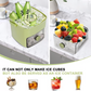🥳2026 HOT SALE 50% OFF! 🥳💞50K+ SOLD!💥🥤🧊 Ice Cube Maker with Storage – 48 cubes at once, leak‑proof lid