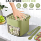 🥳2026 HOT SALE 50% OFF! 🥳💞50K+ SOLD!💥🥤🧊 Ice Cube Maker with Storage – 48 cubes at once, leak‑proof lid