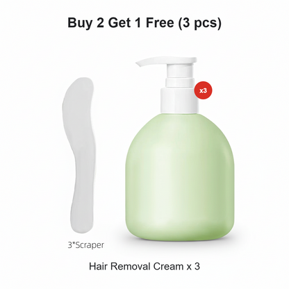 🏆Last Day Promotion Buy 1 Get 1 Free💥Large-size hair removal cream Gentle and non-irritating hair removal cream set | Limited-time offer 🎁