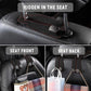 🥳2026 HOT SALE🥳💞50K+ SOLD!🍃🔥🚗Car Seat Back Alcantara Storage Hook - 💥Double Hook Holder for Convenient Storage