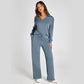 📢📢50% OFF !!!⏰Women's 2 Piece Sets Outfits Casual Long Sleeve Sweatsuits Sets