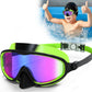 🥳2026 HOT SALE🥳 50% OFF! 🔥🏆#1 Bestselling🏊‍♀️HD children's large frame waterproof and anti-fog swimming goggles